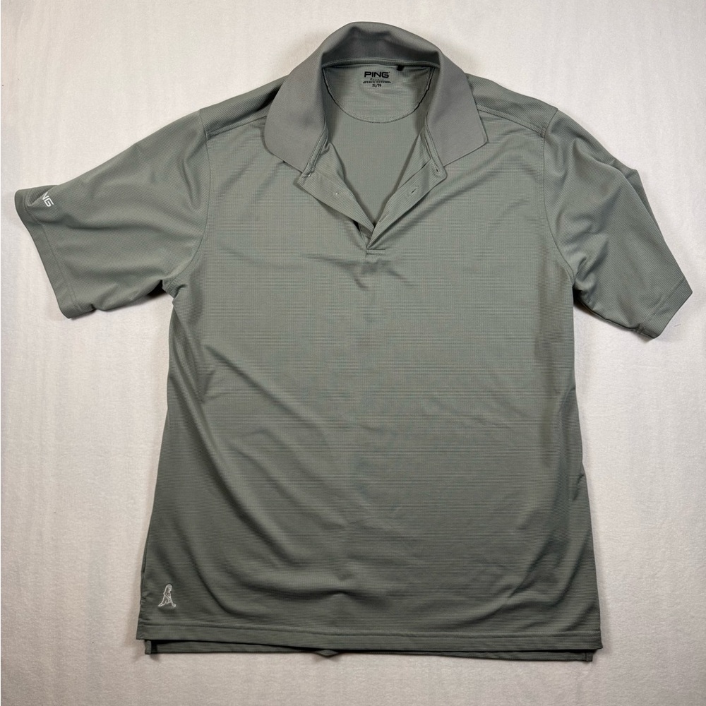 PING Men’s Short Sleeve Polo in Sage